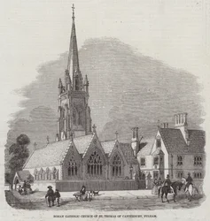 Roman Catholic Church of St Thomas of Canterbury, at Fulham